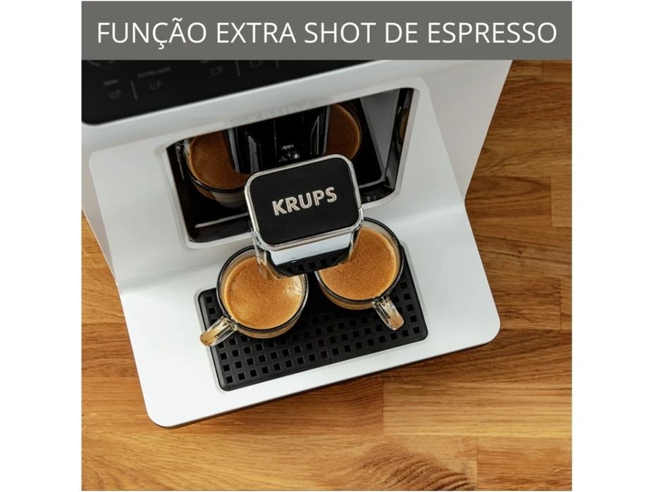 Como Nova Máquina de Café Automática KRUPS de moinho.  Fatura  Worten.