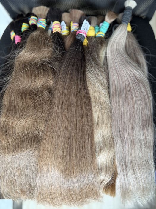 Naturalne włosy słowiańskie ombre 60cm