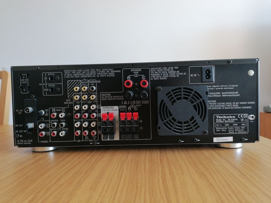 Technics SA DX-930 AV Control Stereo Receiver Amplifier64284531456003122