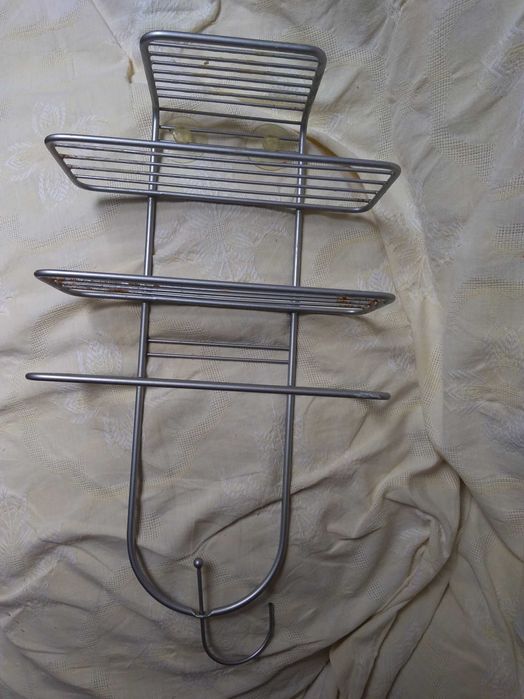 Suporte de duche robusto, como novo