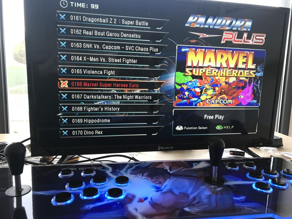 Pandora Box with 26800 games, built-in sound system, LEDs and illuminated buttons64584964531329120