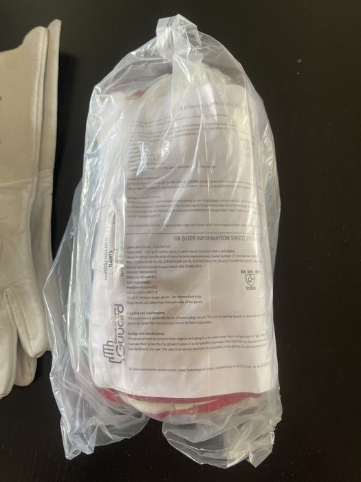 Перчатки кожаные рабочие 13 пар+краги