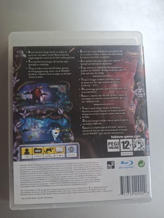 Jogo Folklore PS3
