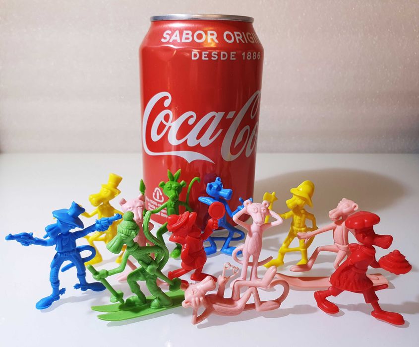 Antiga Coleção Completa ~ ”PINK PANTHER” ~ 12 Monocromáticos ~ Anos 80