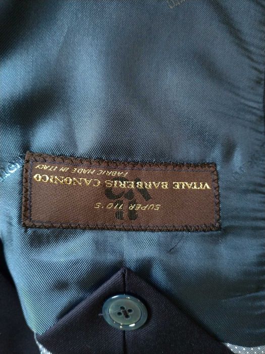 Fato 100% lã. Pedro del Hierro - cor azul. Novo. Nunca usado