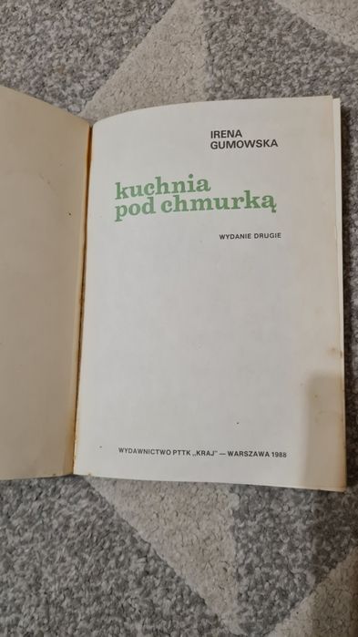 Kuchnia pod chmurką, Irena Gumowska