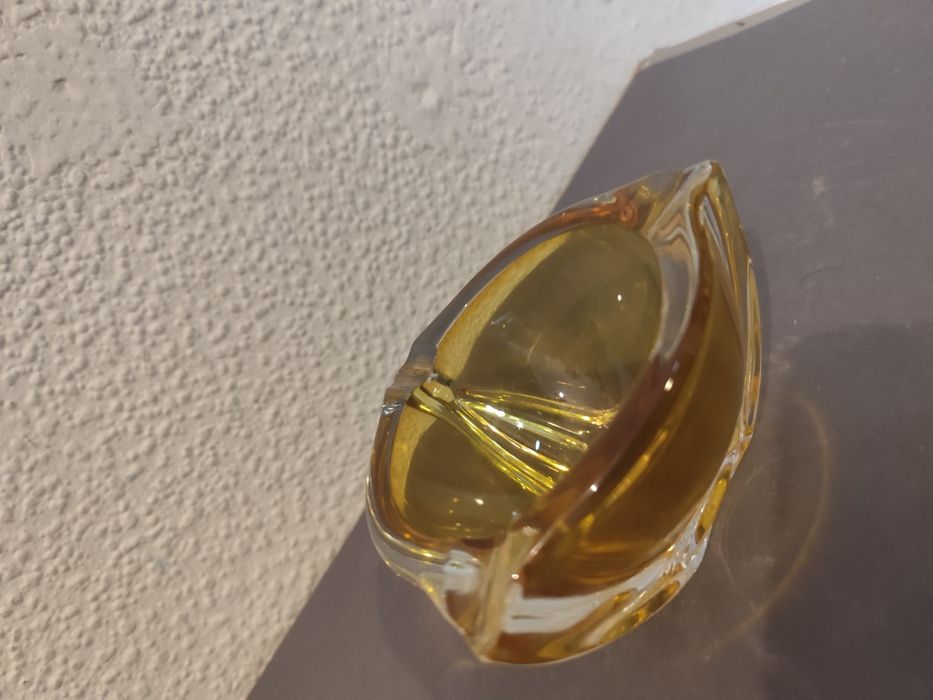 Szklana miseczka misa kolorowe szkło prl vintage retro