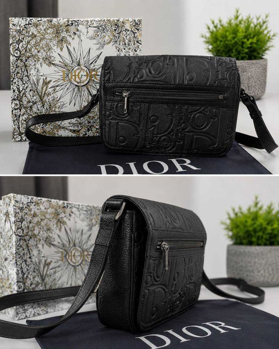 Чоловіча сумка через плече Dior | Нова | Преміум якість | Комплект