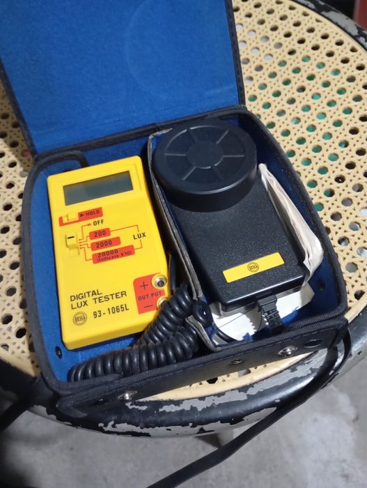 Medidor da lux como novo