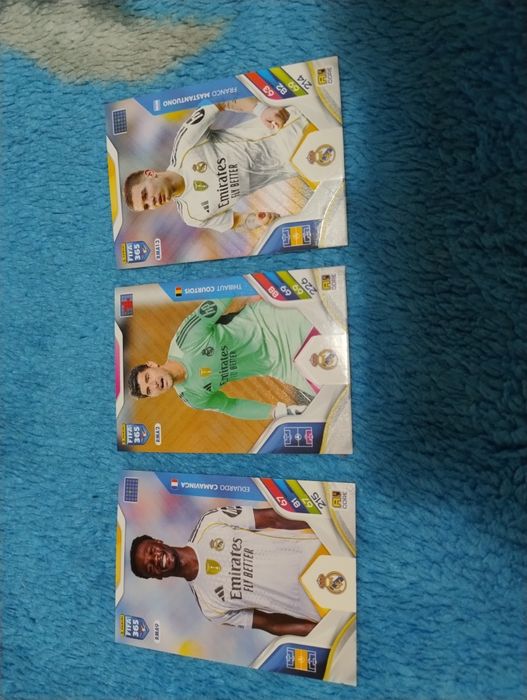 Karty piłkarskie Real Madryt