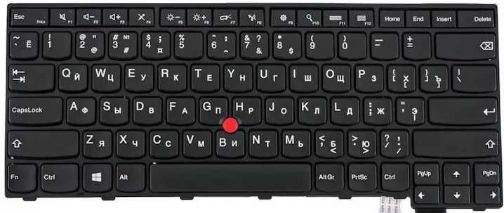 Підберемо клавіатуру для ноутбука Lenovo ThinkPad