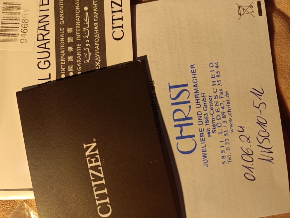 Citizen Tsuyosa Small Second zegarek na gwarancji