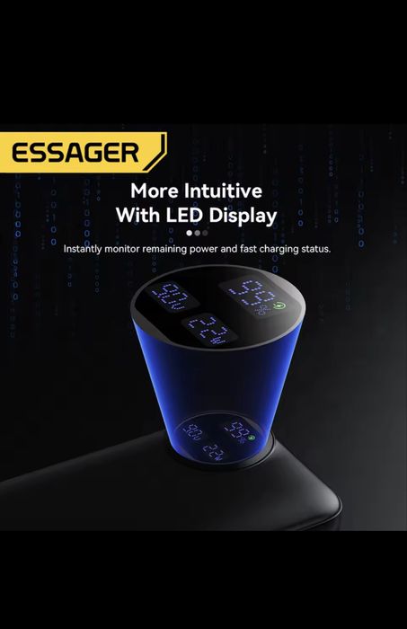 Павербанк Essager 20000 mA 22,5w Білий