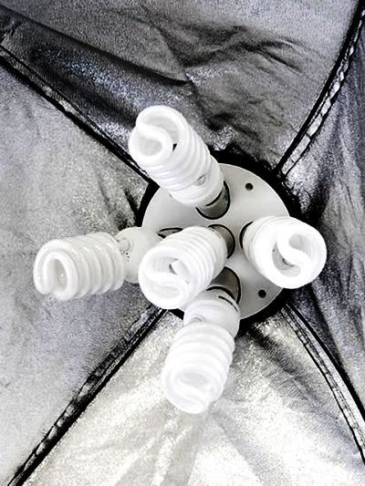 Постоянный студийный свет 60/90 на 5 лампы + стойка 2.6м  СофтБокс