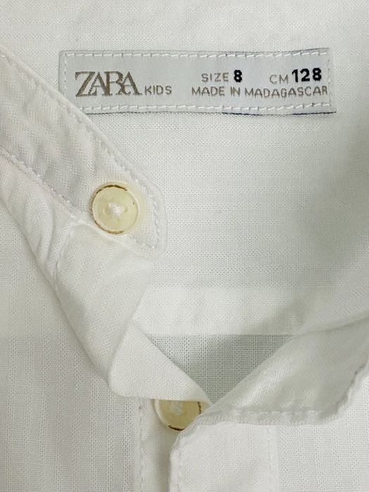 Camisa de Rapaz Branca