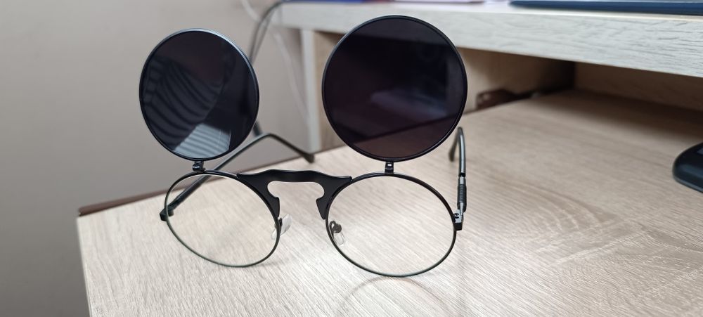 Okulary przeciwsłoneczne steampunk