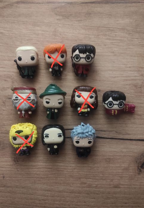 Гаррі Поттер фігурки з Кіндер Джой іграшки колекційні Гари потер