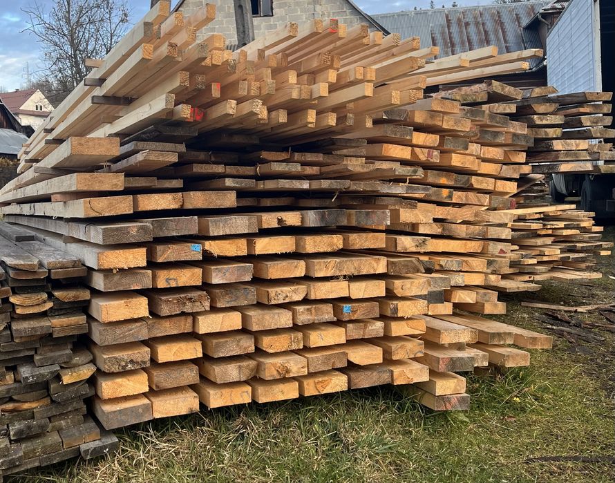 Deski suche Świerkowe