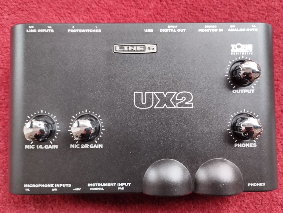 Interface USB Line 6 POD Studio UX2 (Novo)