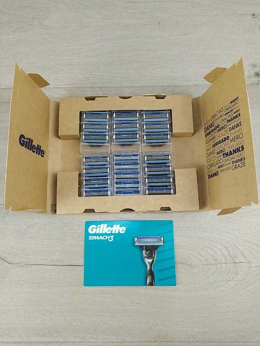 Gillette Mach3 Wymienne ostrza do maszynek do golenia 25 sztuk