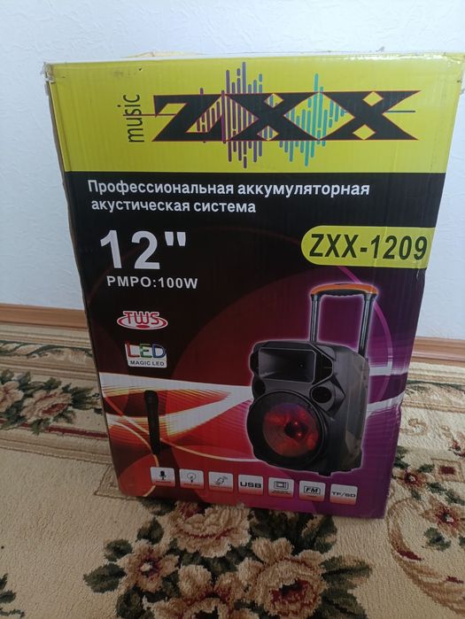 Большая активная колонка ZXX 1209: 4 700 грн. - Акустические