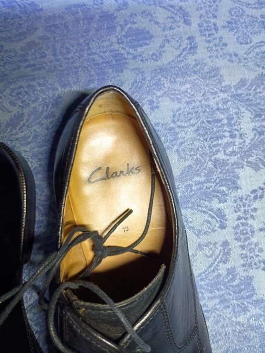 Clarks Кларкс туфлі чоловічі шкіра  секонд Англія,