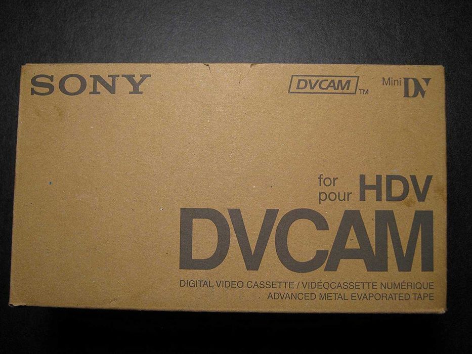 Grande Pack de Cassetes DVCAM e MiniDV