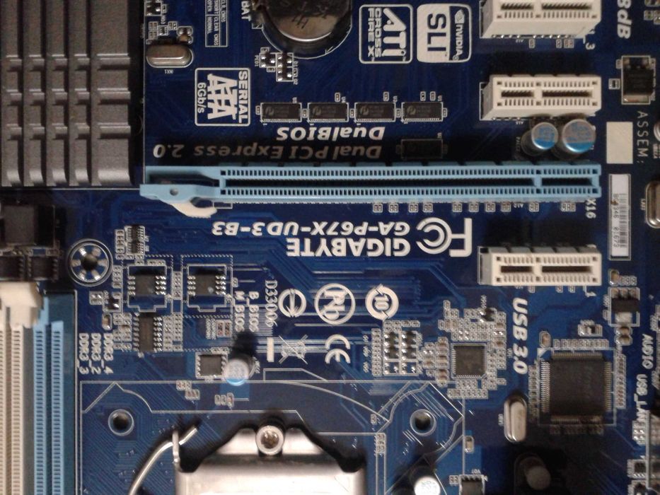 Материнська плата Gigabyte GA-P67X-UD3-B3 s1155
