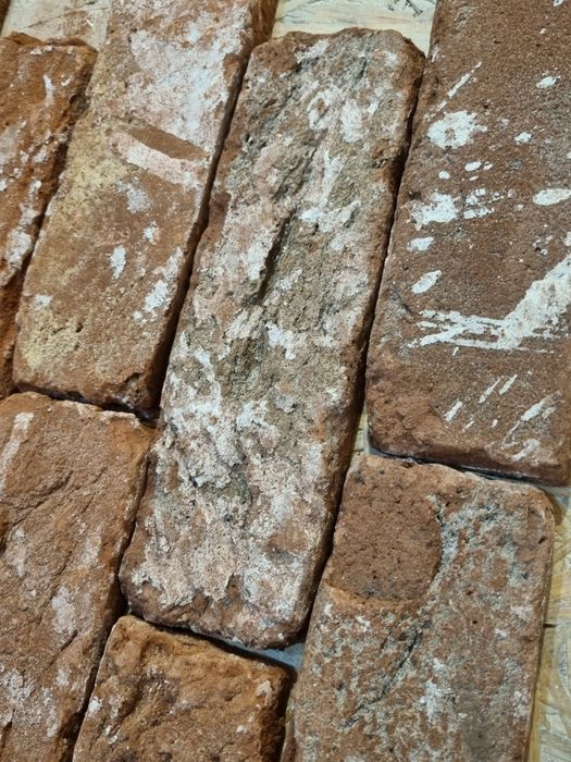 Cegła cięta cegiełki na ścianę 50 szt