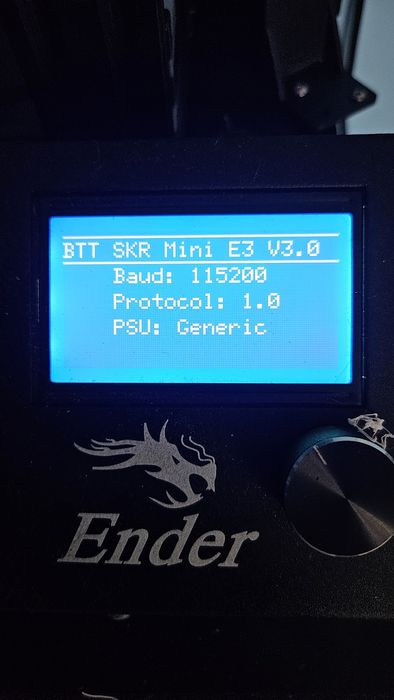 Creality Ender 3 + BTT SKR Mini E3 V3.0 | Do kalibracji