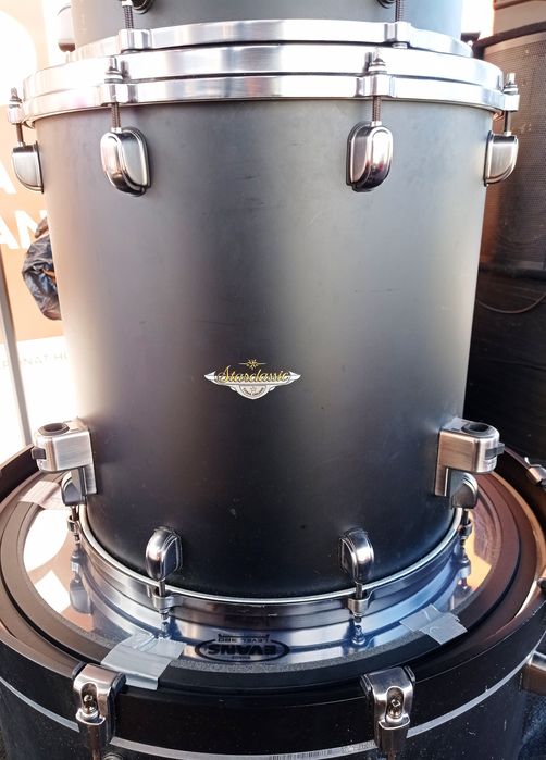 Tama starclassic maple MA34CZ Flat black zestaw perkusyjny perkusja