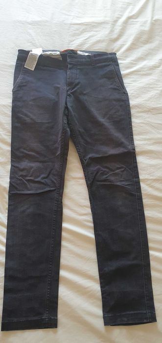 2 Calças DOCKERS, número 38 (31/32), azul originais!