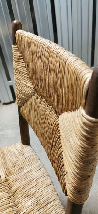 Krzesła insp.Bauche nr 19, proj. Charlotte Perriand, Francja 60'