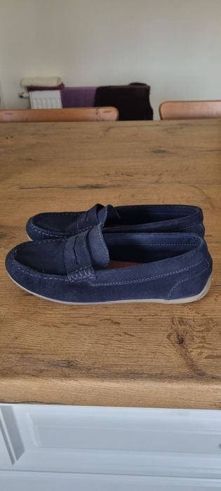 Mokasyny zamszowe Zara  35 komunia