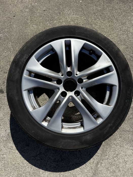 4 Jantes Originais Mercedes 17" (5x112) com Pneus