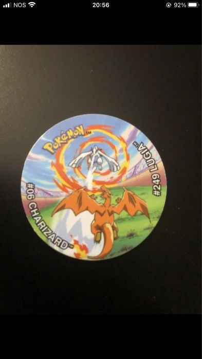Charizard vs lugia pokemon tazo