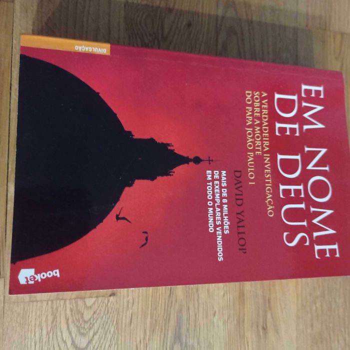 vendo livro Em nome de Deus