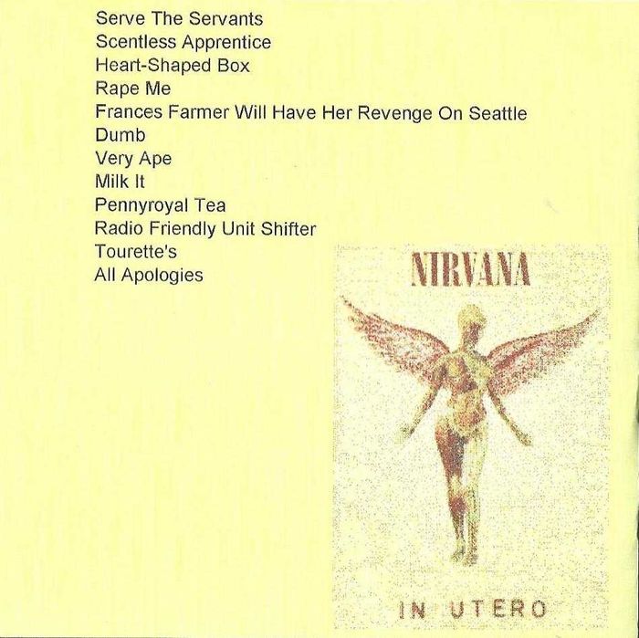 Nirvana - - - - - In Utero - - - - - CD
