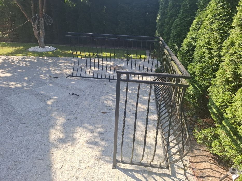 Barierka stalowa balkonowa