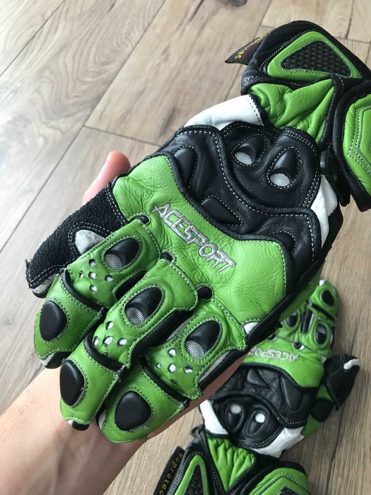 Skórzane rękawice Acesport