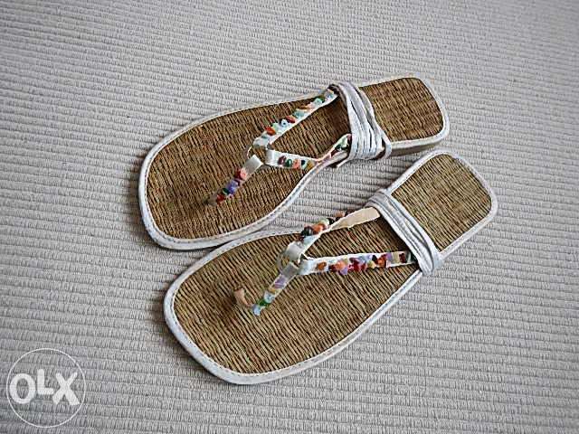 letnie sandały japonki. Rozmiar 40, długość wkładki 25,5 cm