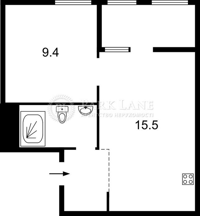 Продаж 1 кім-на ЖК Файна Таун Салютна 2к1 Панорамні вікна м.Нивки