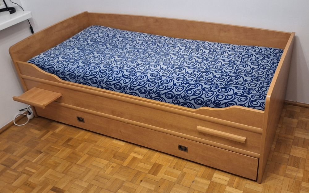 Łóżko młodzieżowe dziecięce rozkładane