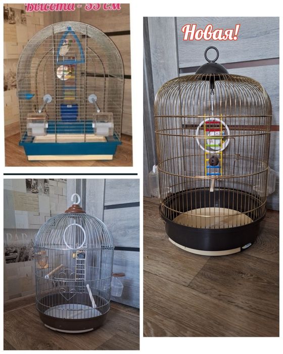 Клетка для попугая птиц "Природа"