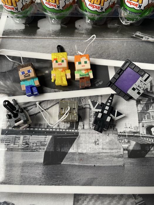 Minecraft Kinder joy фігурки, нове