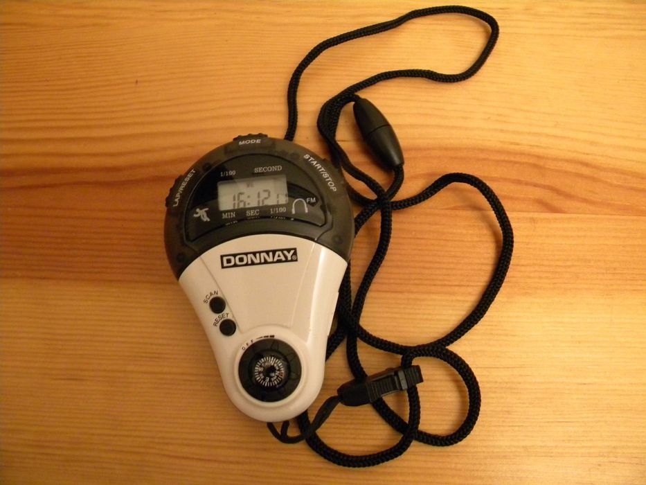 DONNAY sport radio stoper zegarek