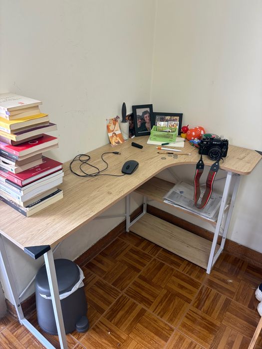 Kit cadeira e mesa escritório - secretária