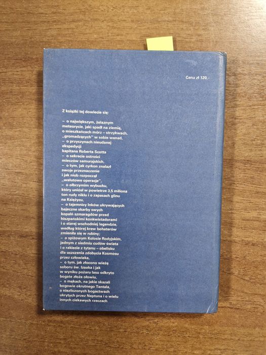 A813. "Opowiadania o metalach" S.J.Wieniecki