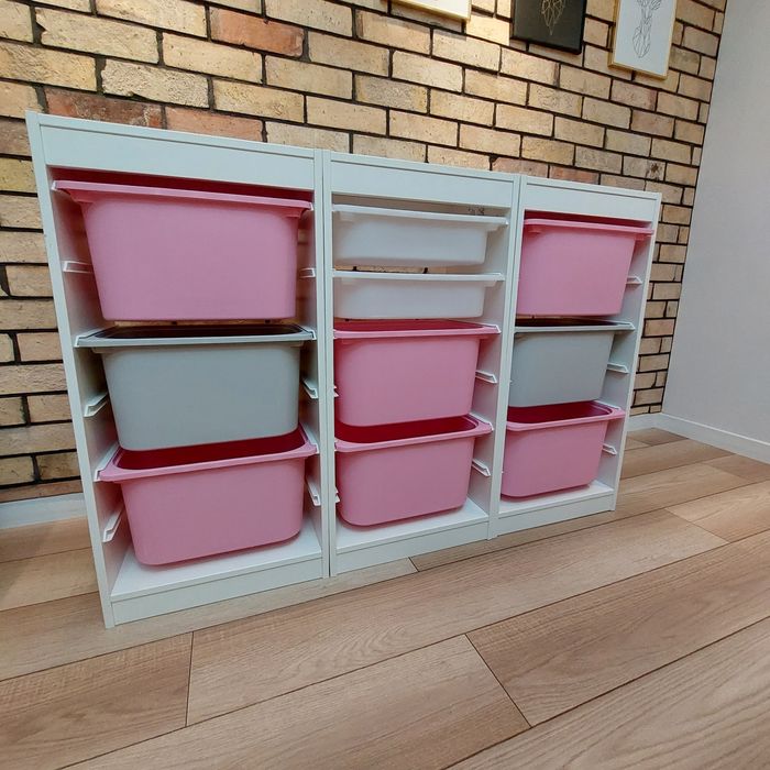 Trofast regały 3szt Ikea