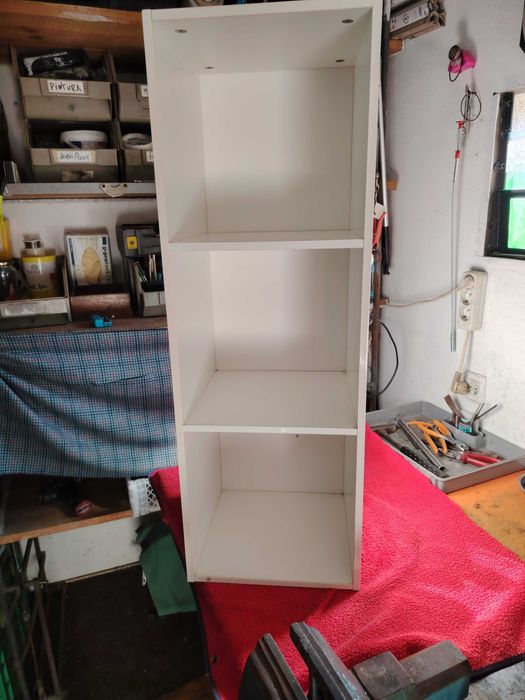 Estante IKEA Branco 3 compartimentos
